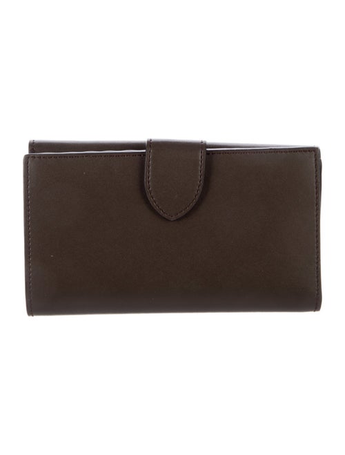 Fendi By The Way Leather Compact Leather Continental Wallet