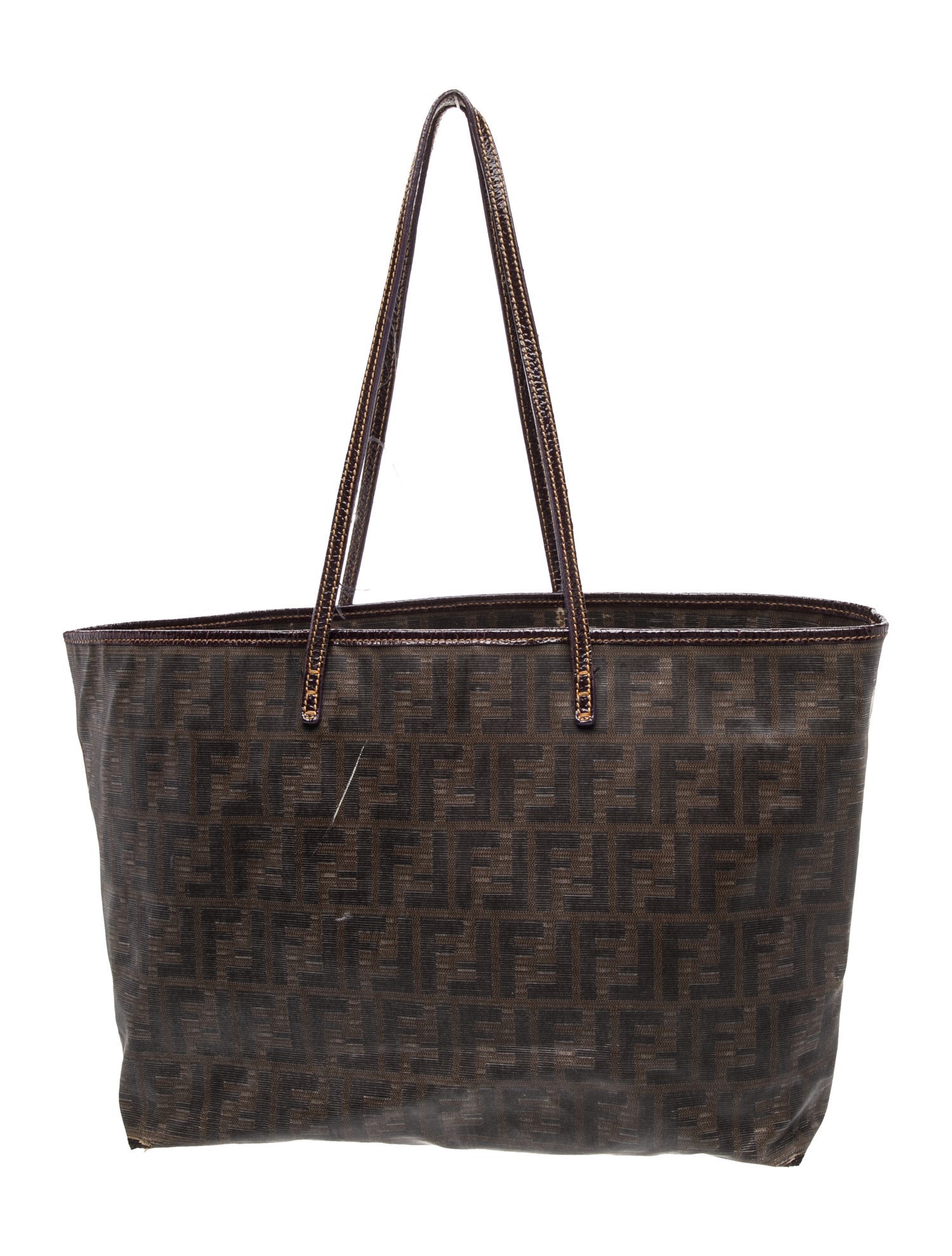 Fendi Zucca FF Roll Tote