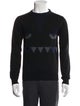 Fendi Monsters Motif Wool Pullover