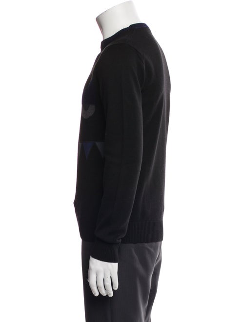 Fendi Monsters Motif Wool Pullover
