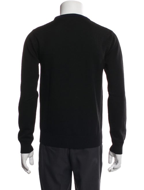 Fendi Monsters Motif Wool Pullover