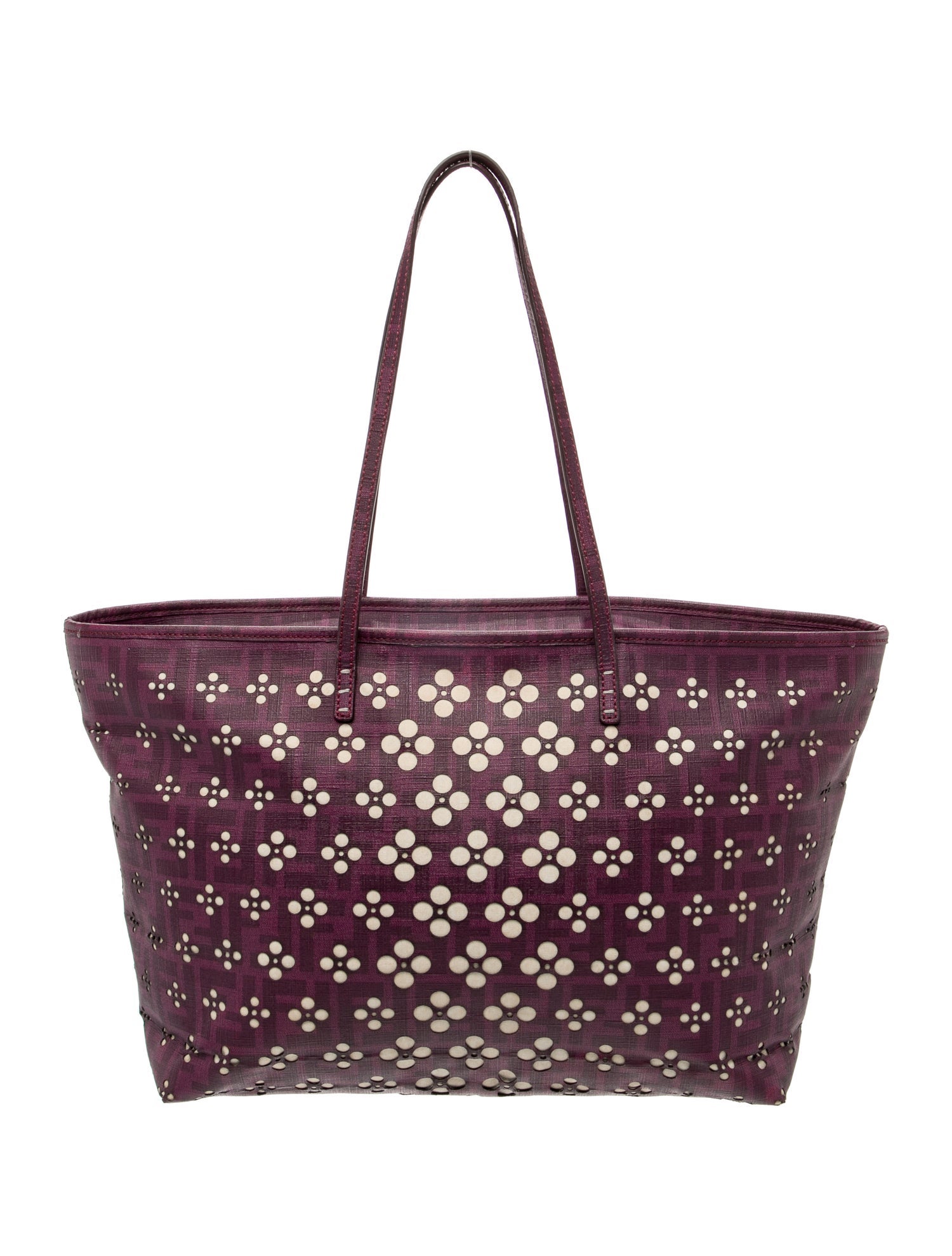 Fendi Zucca FF Roll Tote