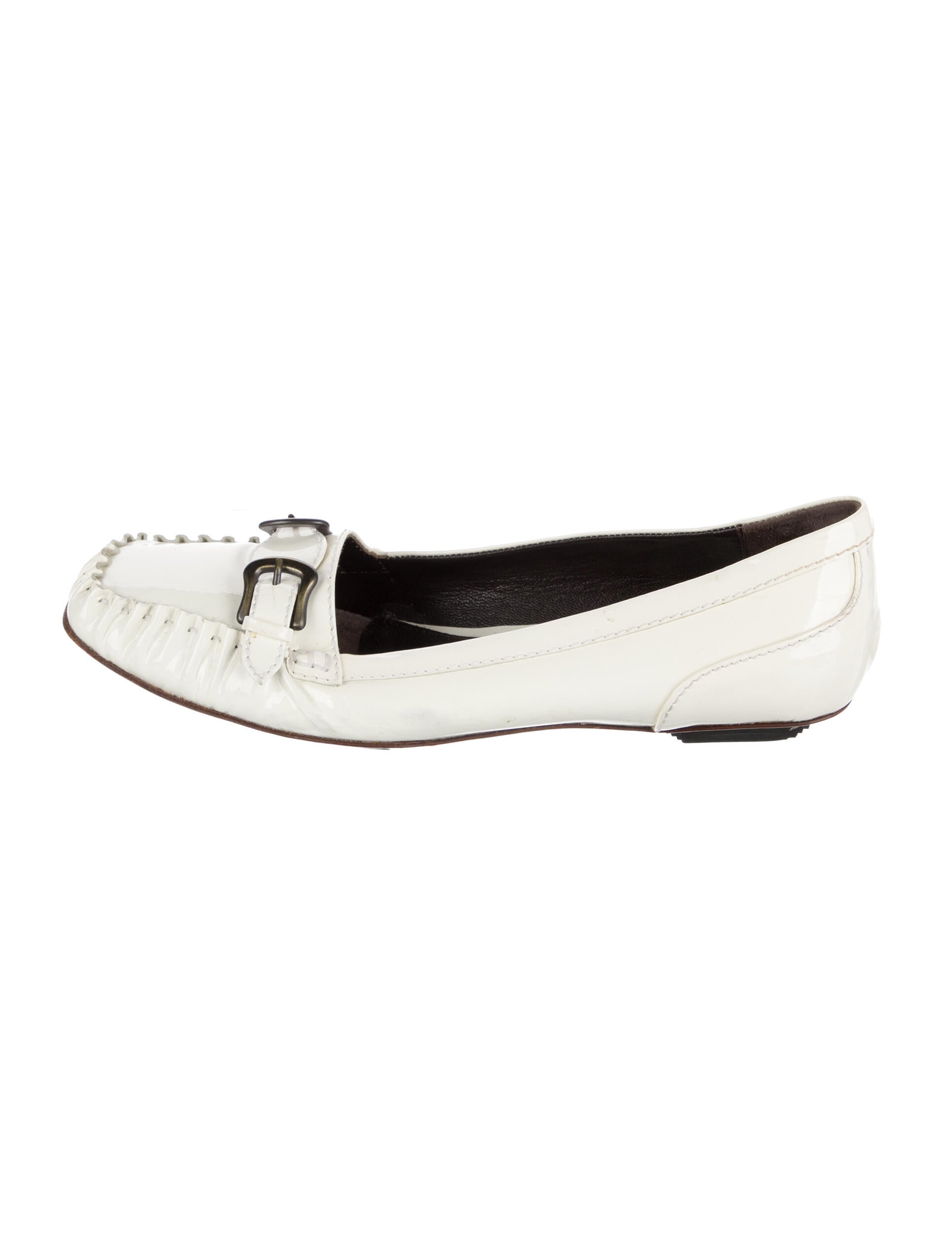 Fendi Patent Leather Ballet Flats