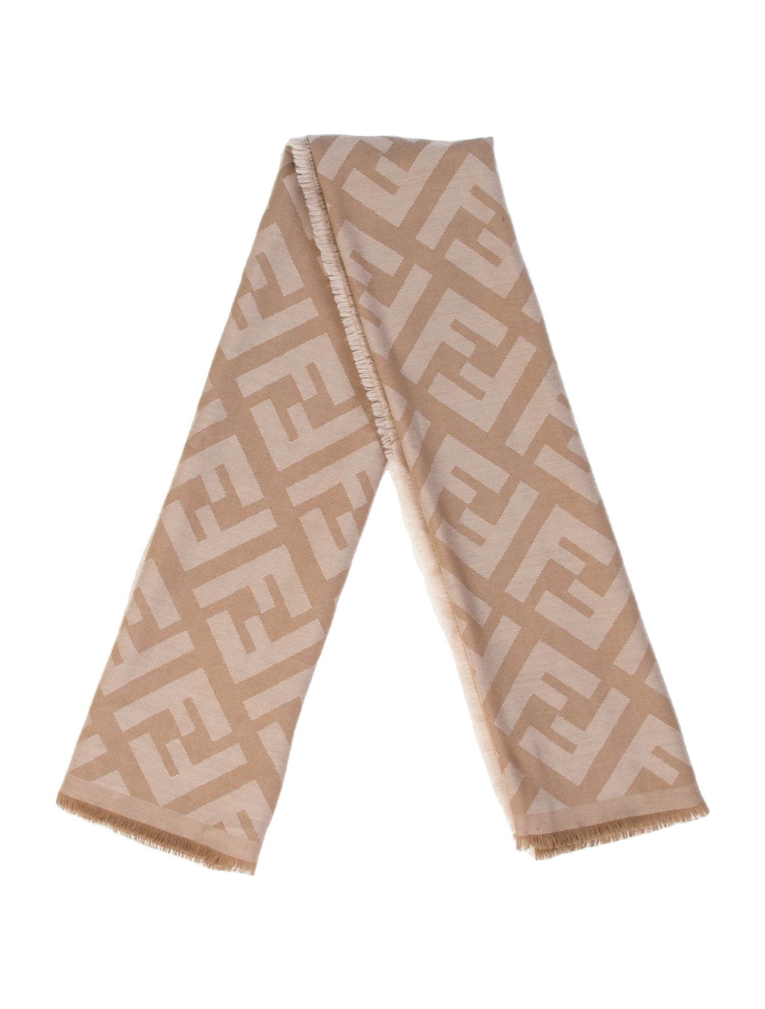 Fendi Silk Printed Shawl