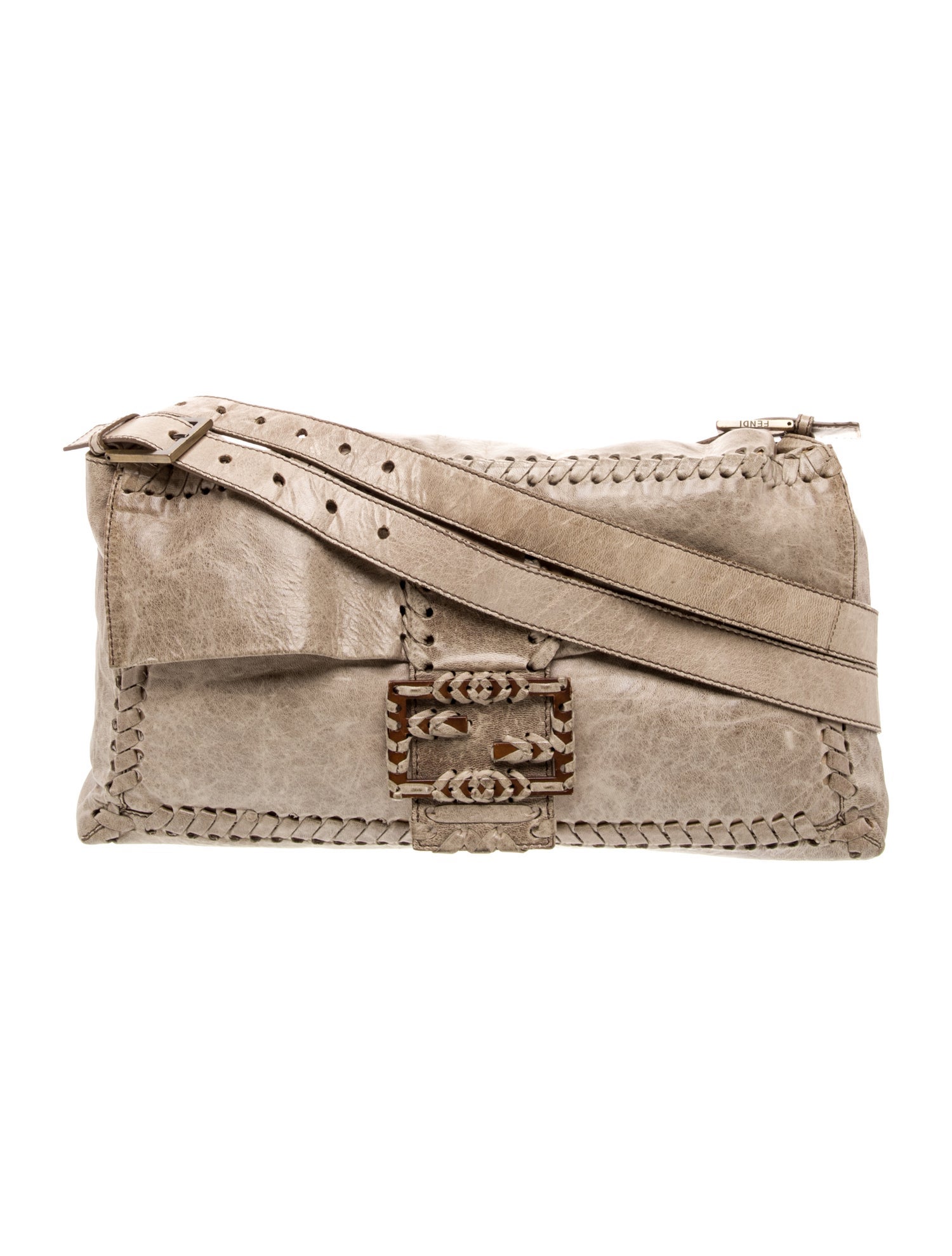 Fendi Leather Baguette Vintage