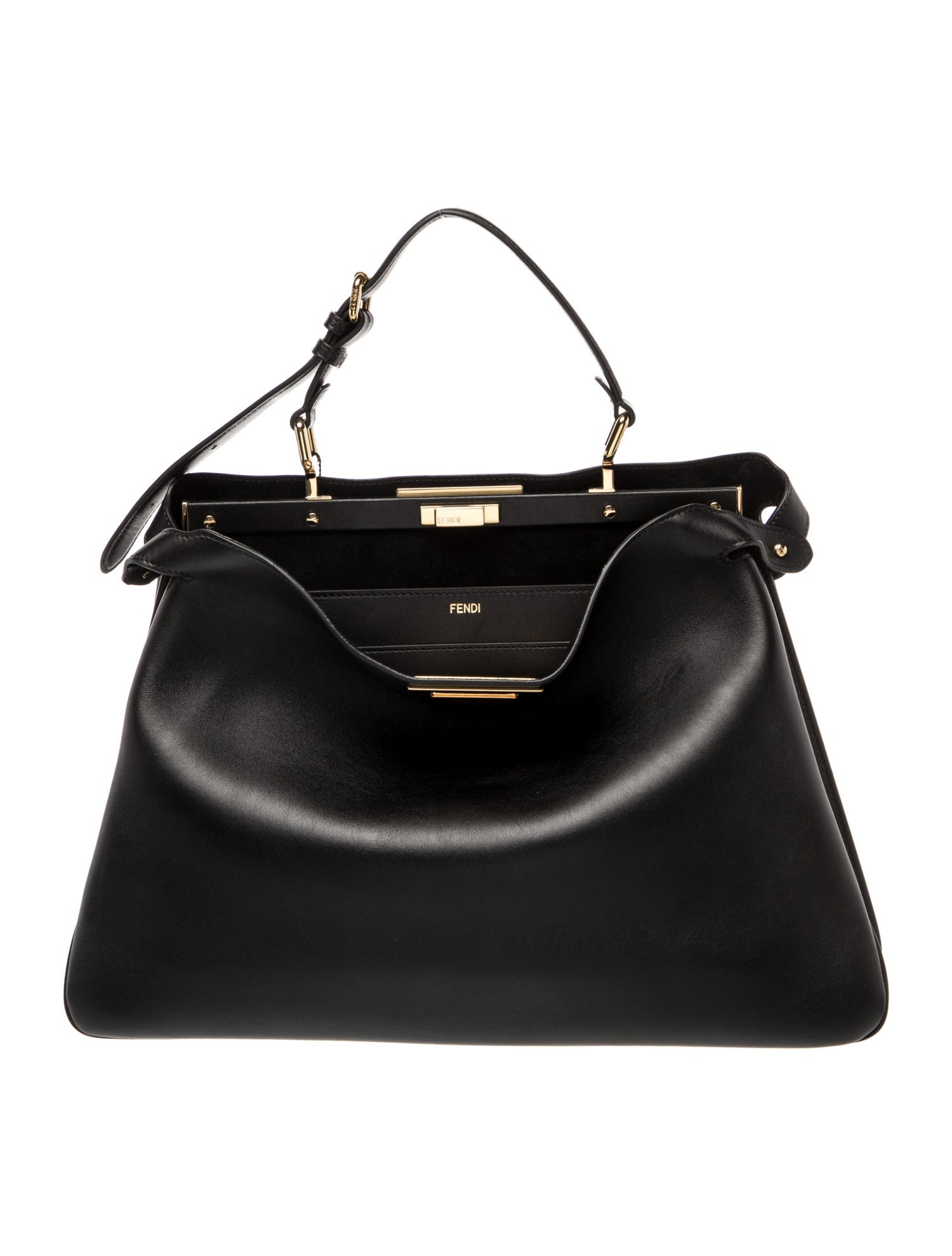Fendi Leather Peekaboo Large 2024