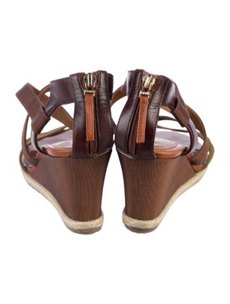 Fendi Leather Espadrilles