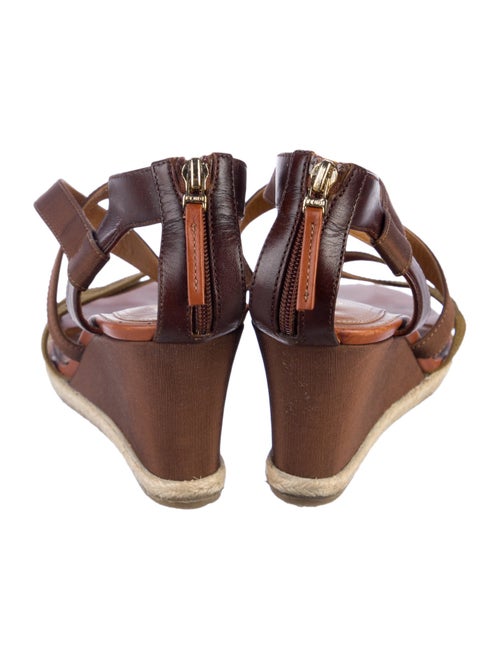 Fendi Leather Espadrilles