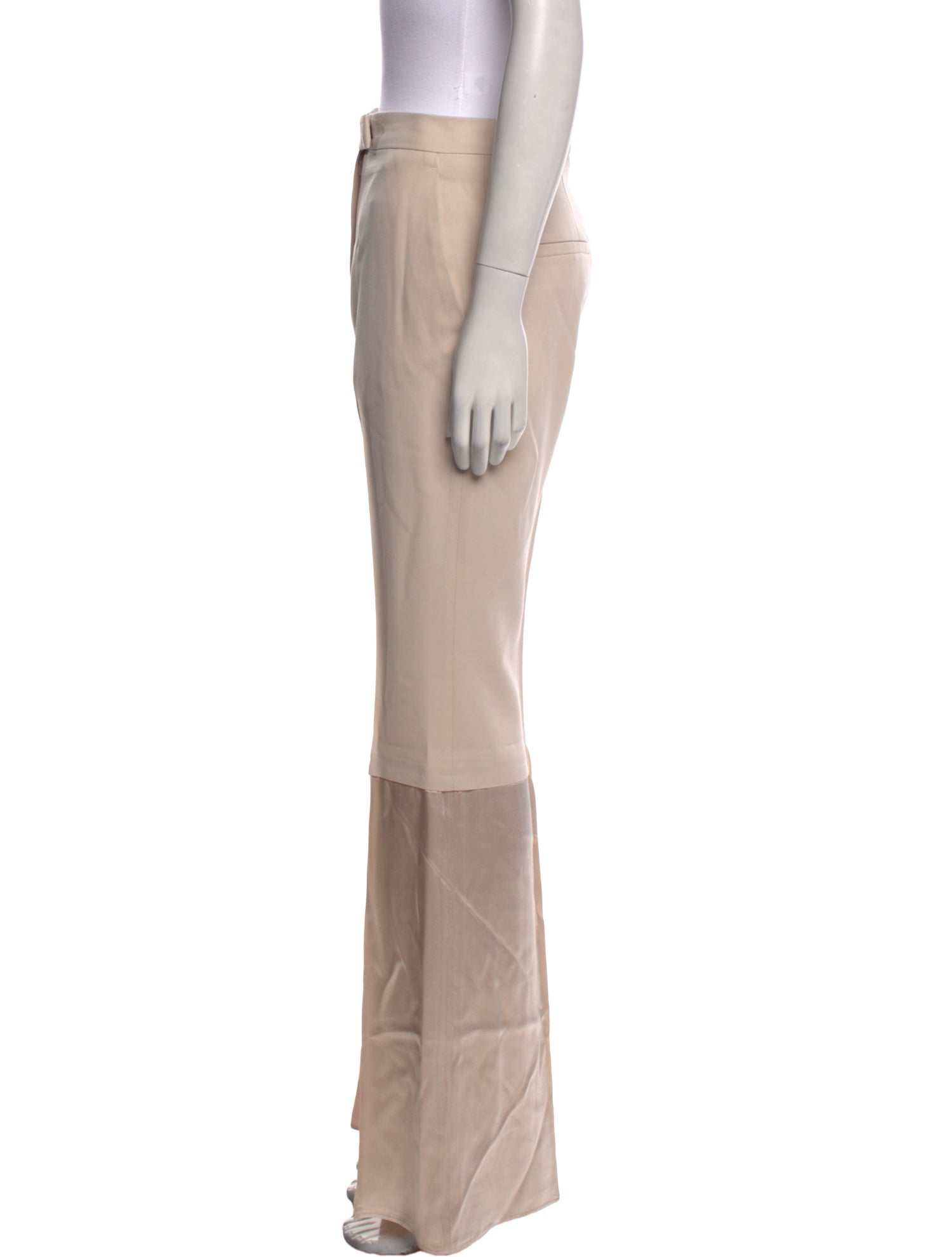 Fendi Virgin Wool Wide Leg Pants