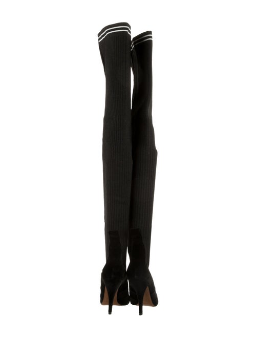 Fendi Velvet Sock Boots