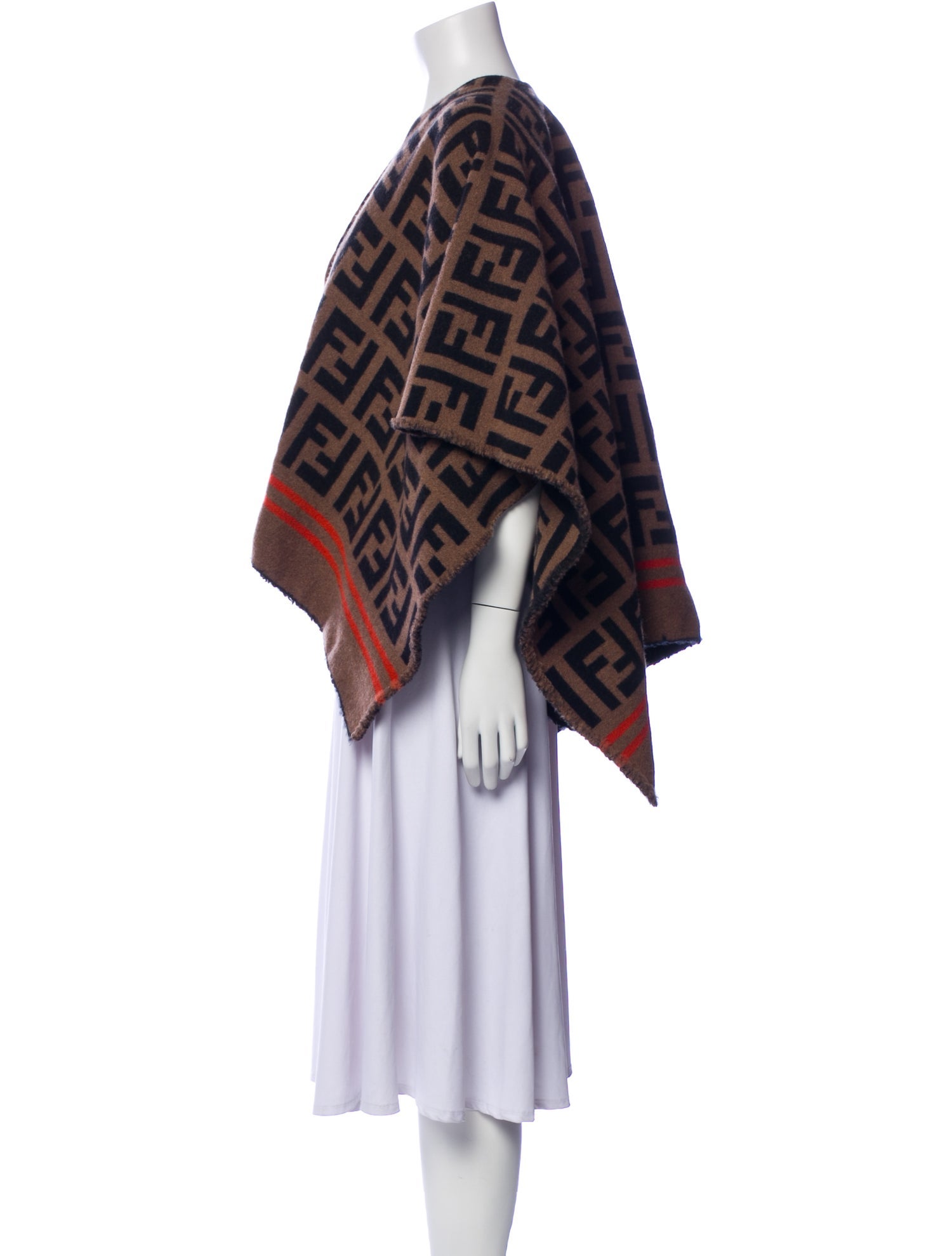 Fendi Wool Printed Sweater