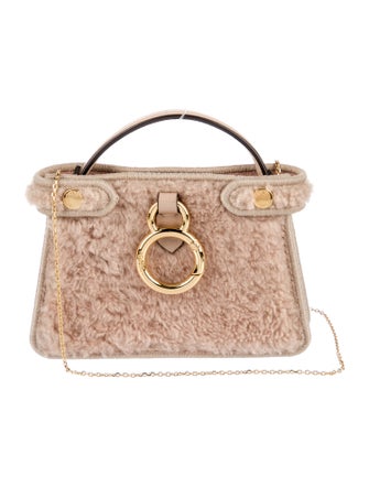 Fendi Shearling Peekaboo Nano