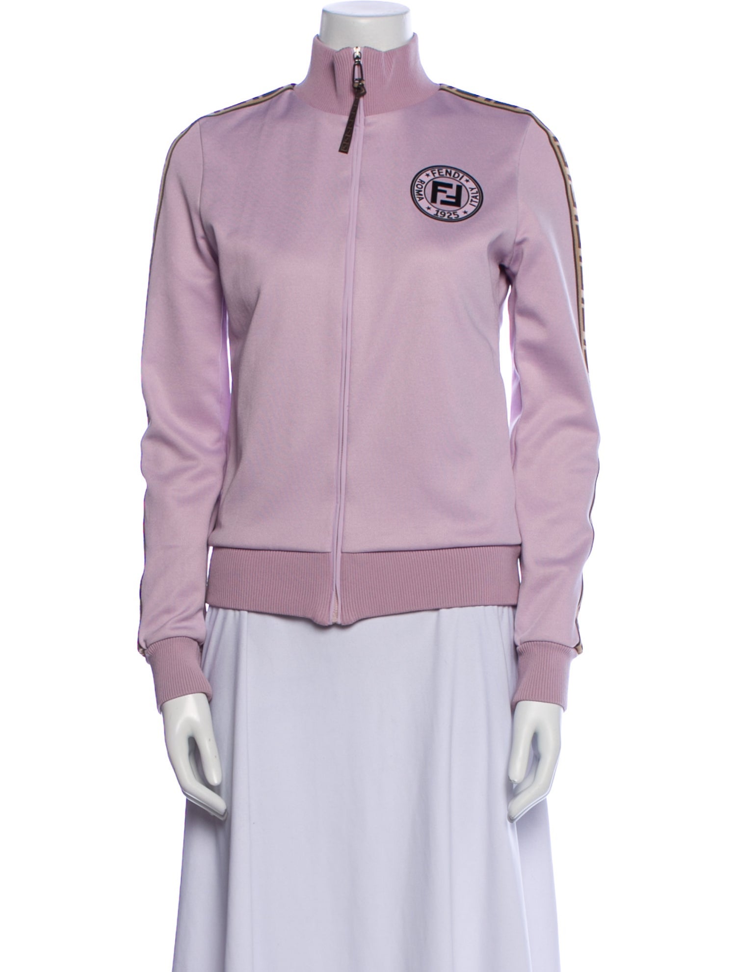 Fendi Striped Bomber Jacket