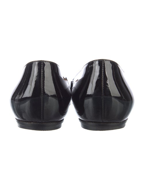 Fendi Patent Leather Studded Accents Mary Jane Flats
