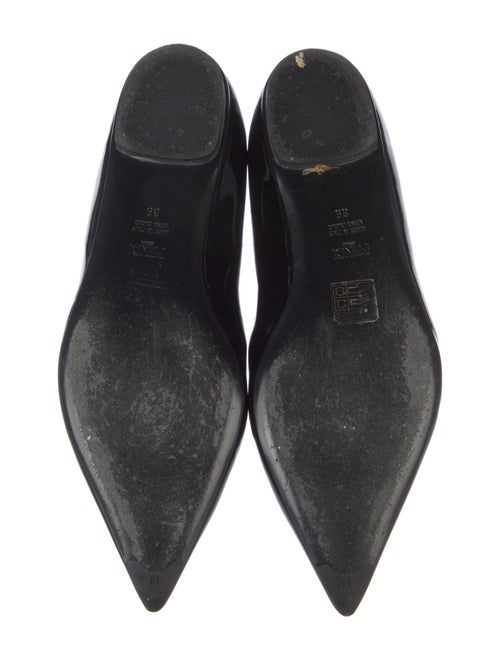 Fendi Patent Leather Studded Accents Mary Jane Flats