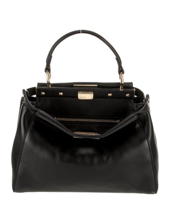 Fendi Leather Peekaboo Mini