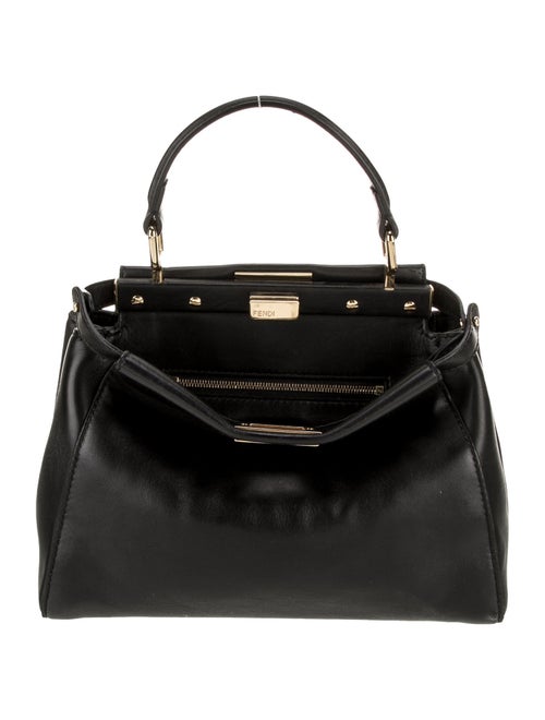 Fendi Leather Peekaboo Mini
