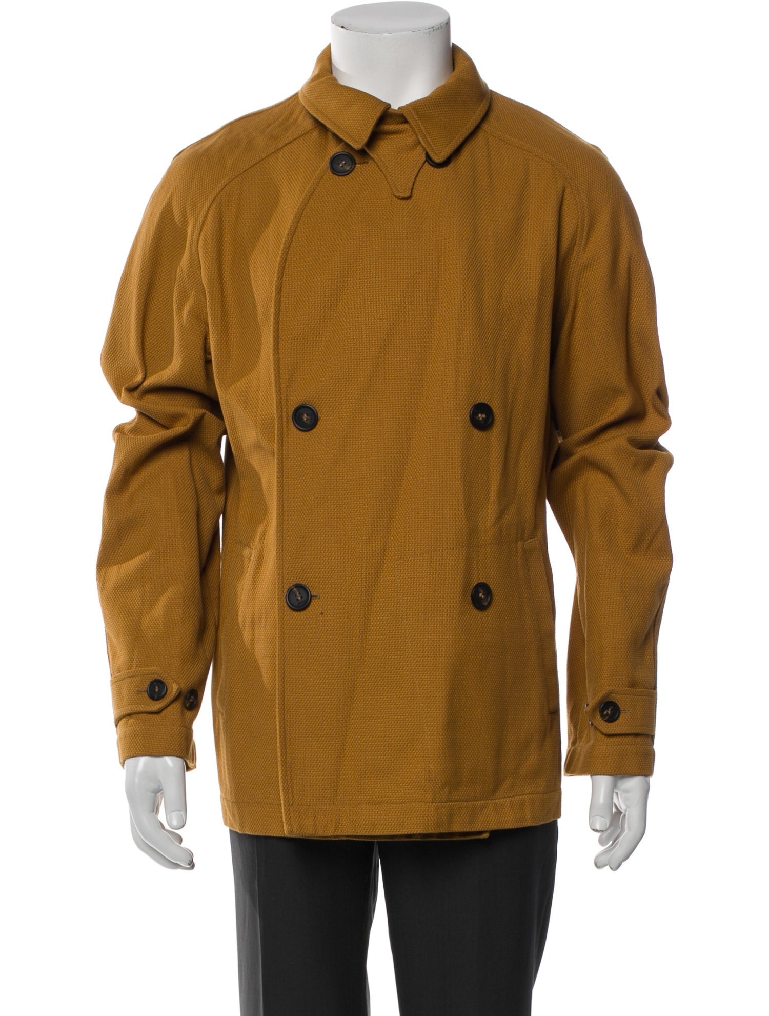 Fendi Zucca FF Logo Peacoat