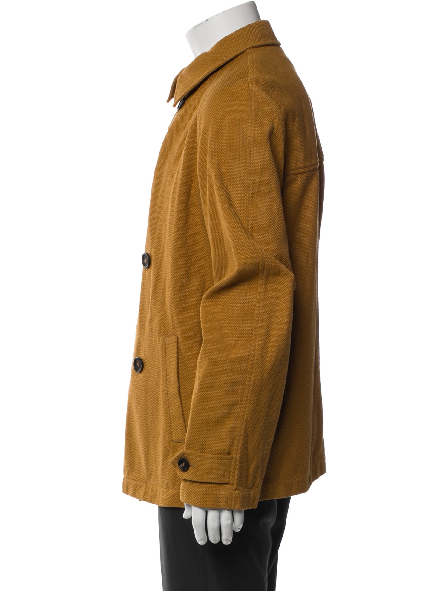 Fendi Zucca FF Logo Peacoat