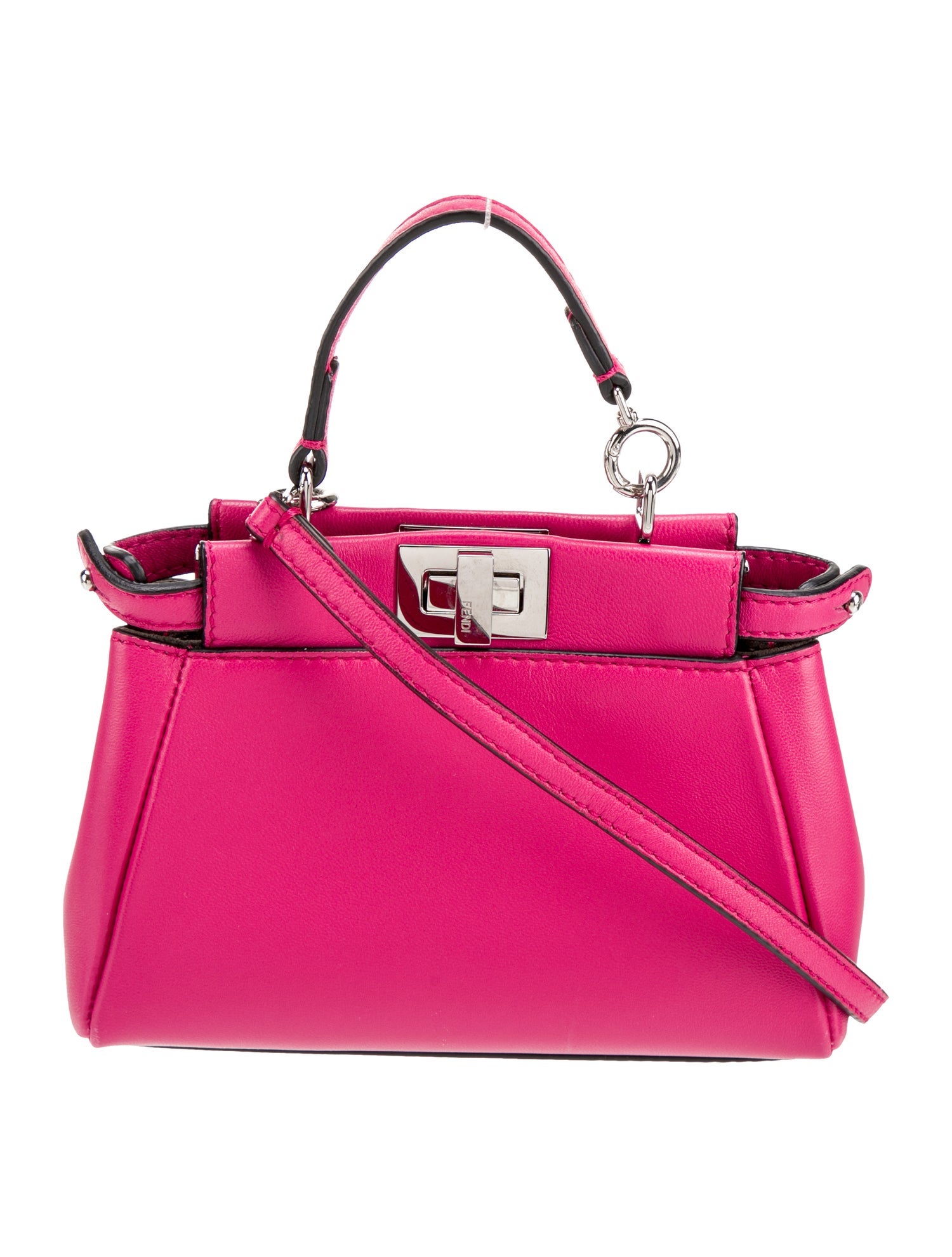 Fendi Lambskin Peekaboo Micro