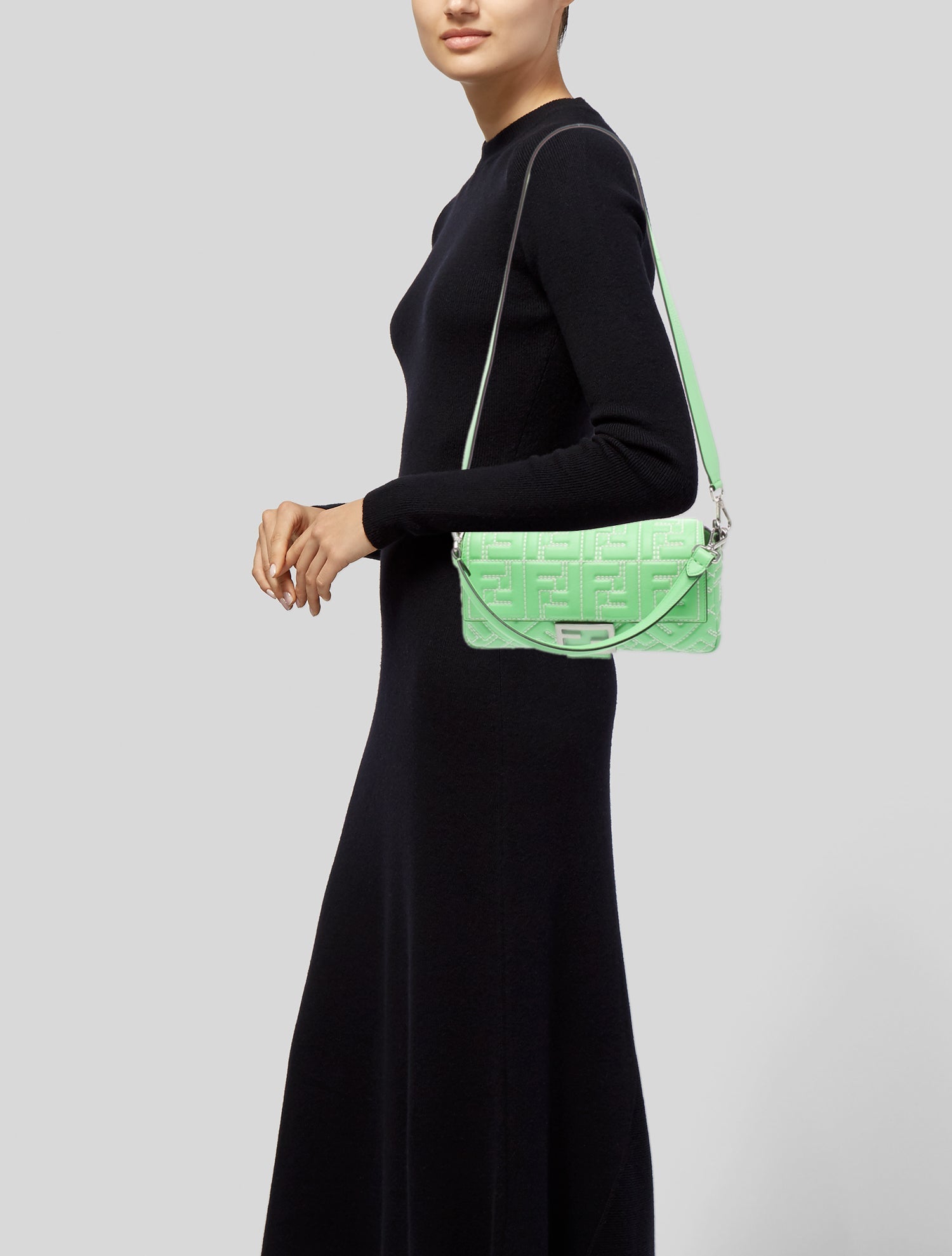 Fendi Zucca FF Baguette