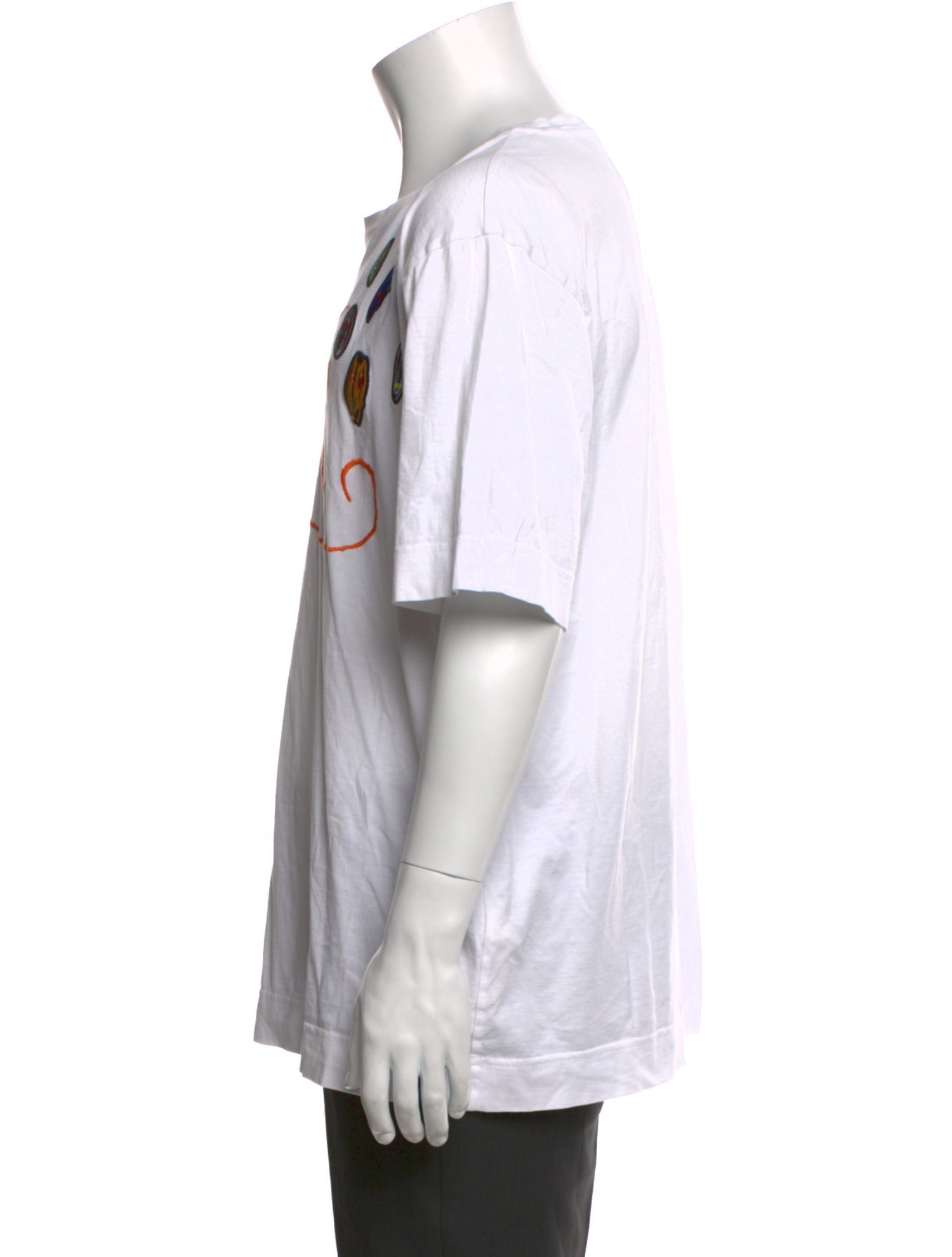 Fendi Zucca FF Logo Graphic Print T-Shirt