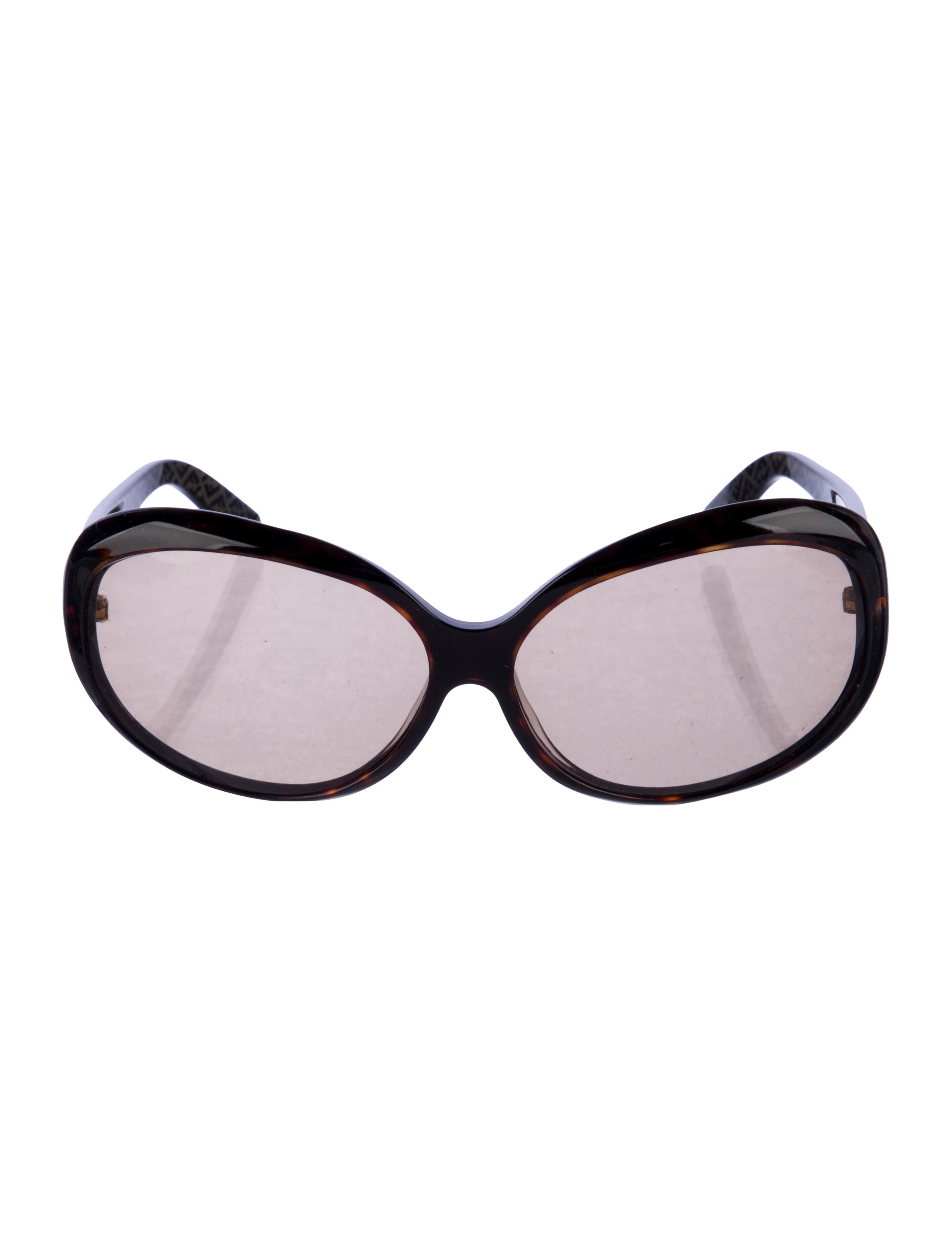 Fendi Zucchino FF Logo Oversize Sunglasses