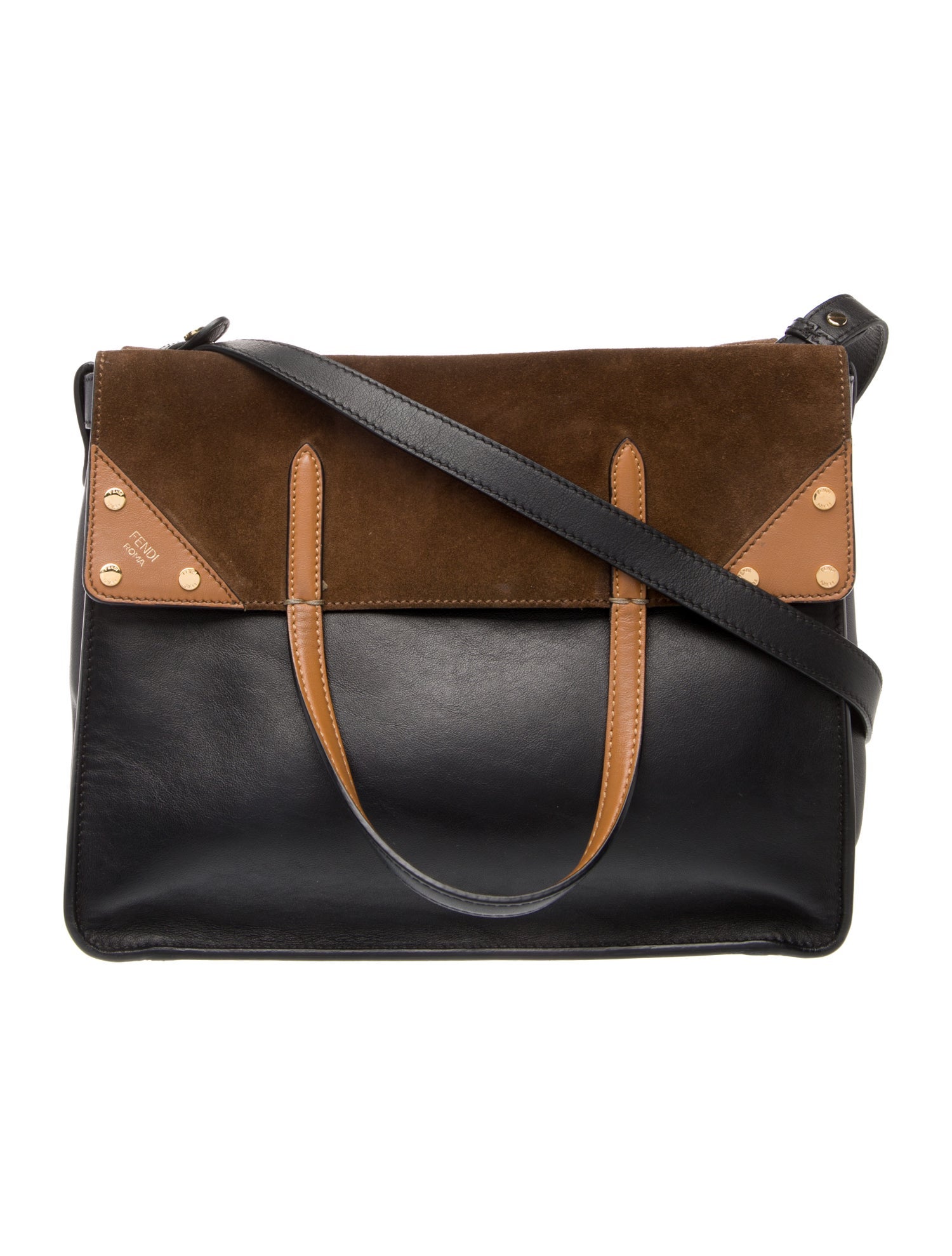 Fendi Zucca FF Top Handle Bag