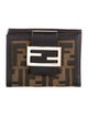 Fendi Zucca FF Zucca FF Logo Compact Wallet