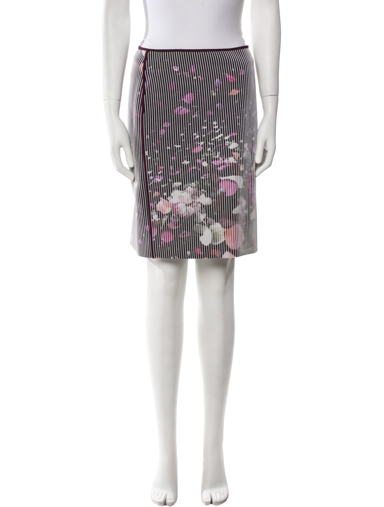 Fendi Printed Knee-Length Skirt