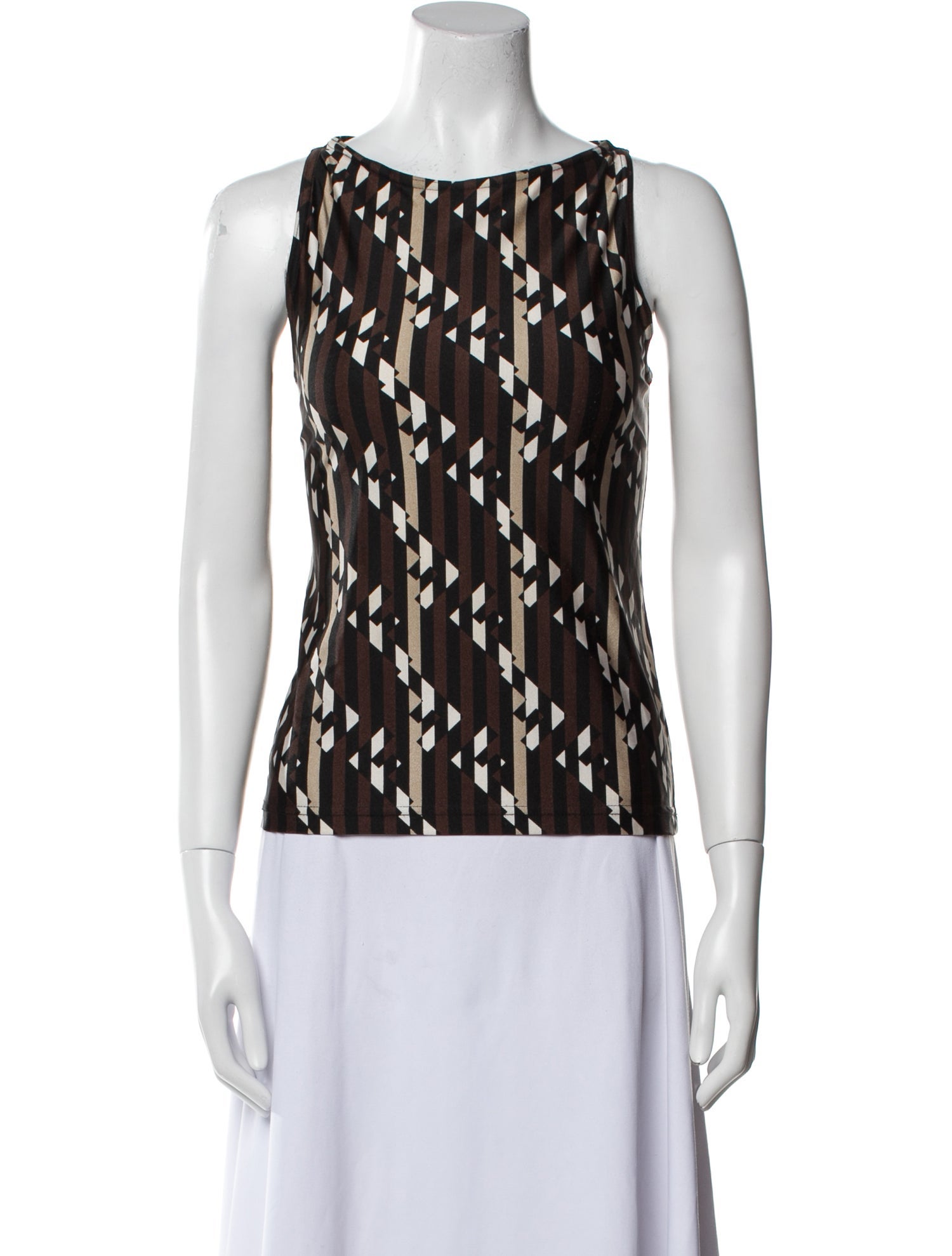 Fendi Nylon Printed Top