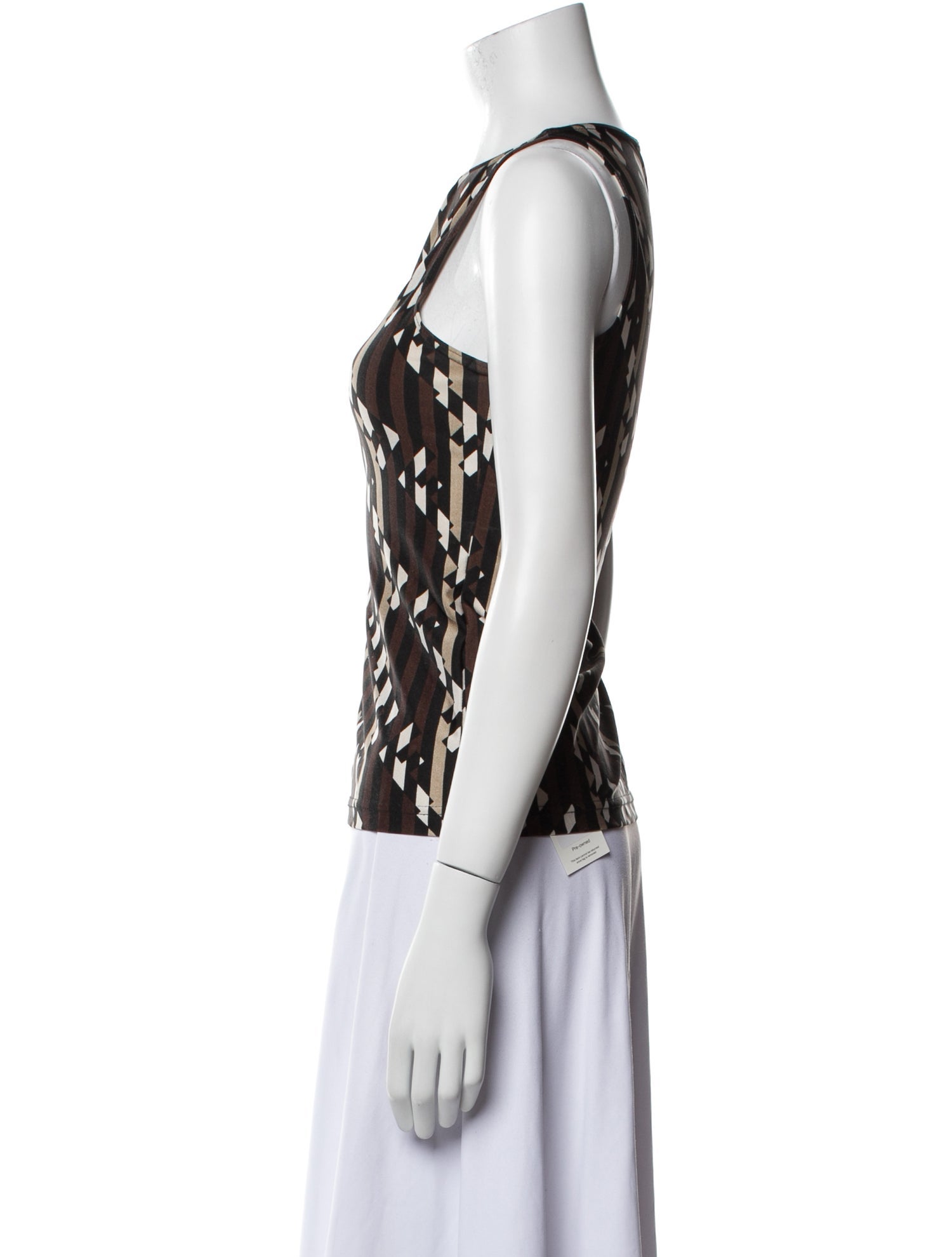 Fendi Nylon Printed Top