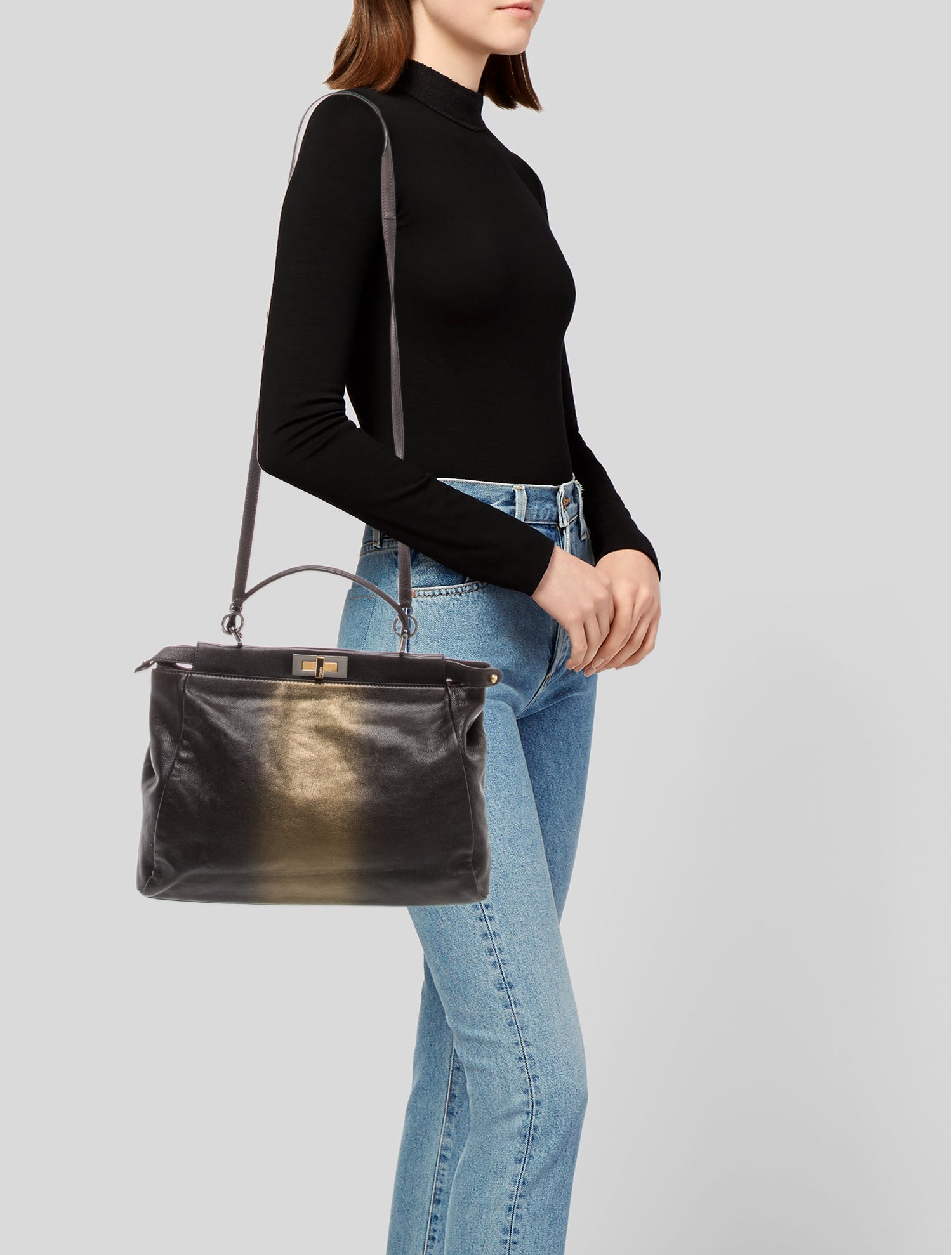 Fendi Zucca FF Peekaboo Large