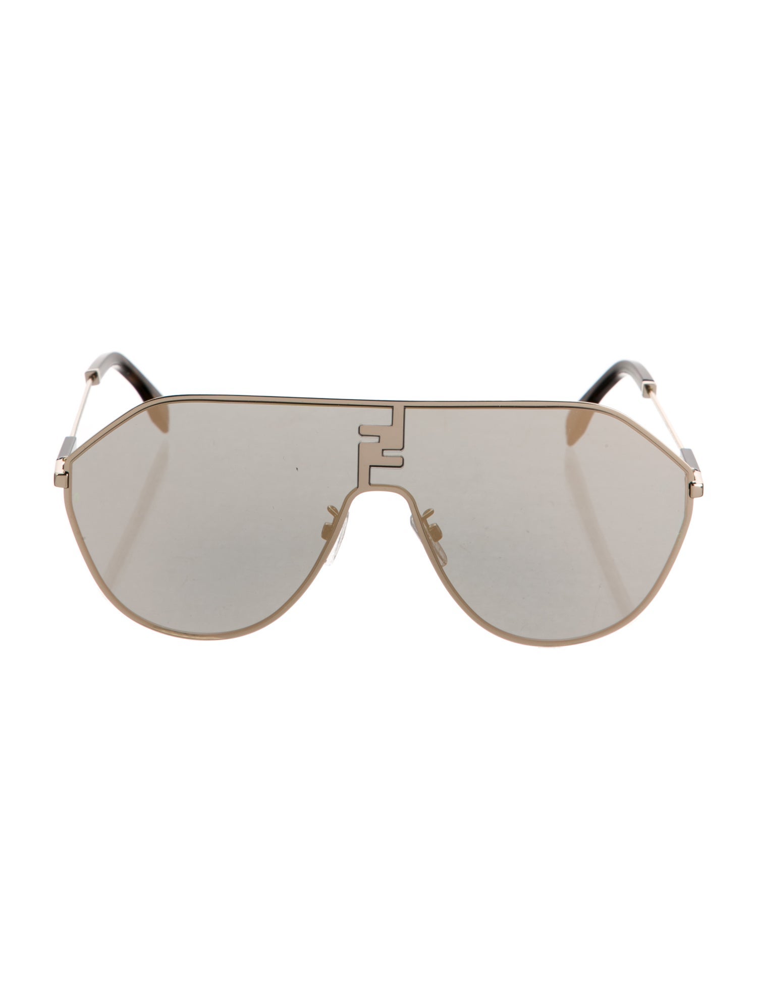 Fendi Shield Tinted Sunglasses