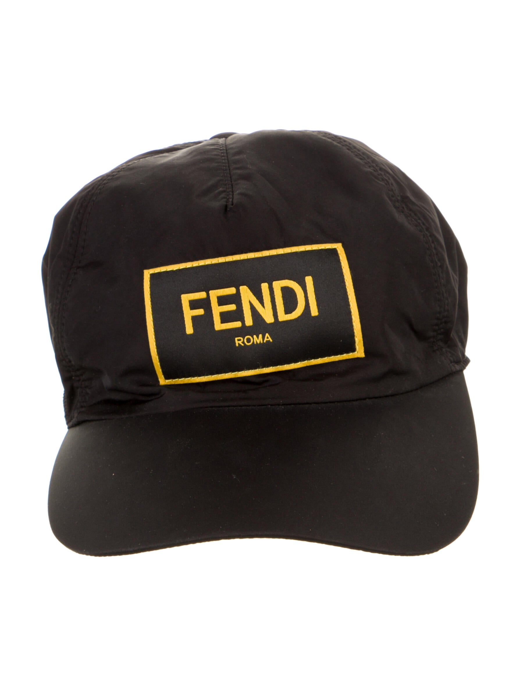 Fendi Logo Nylon Baseball Hat