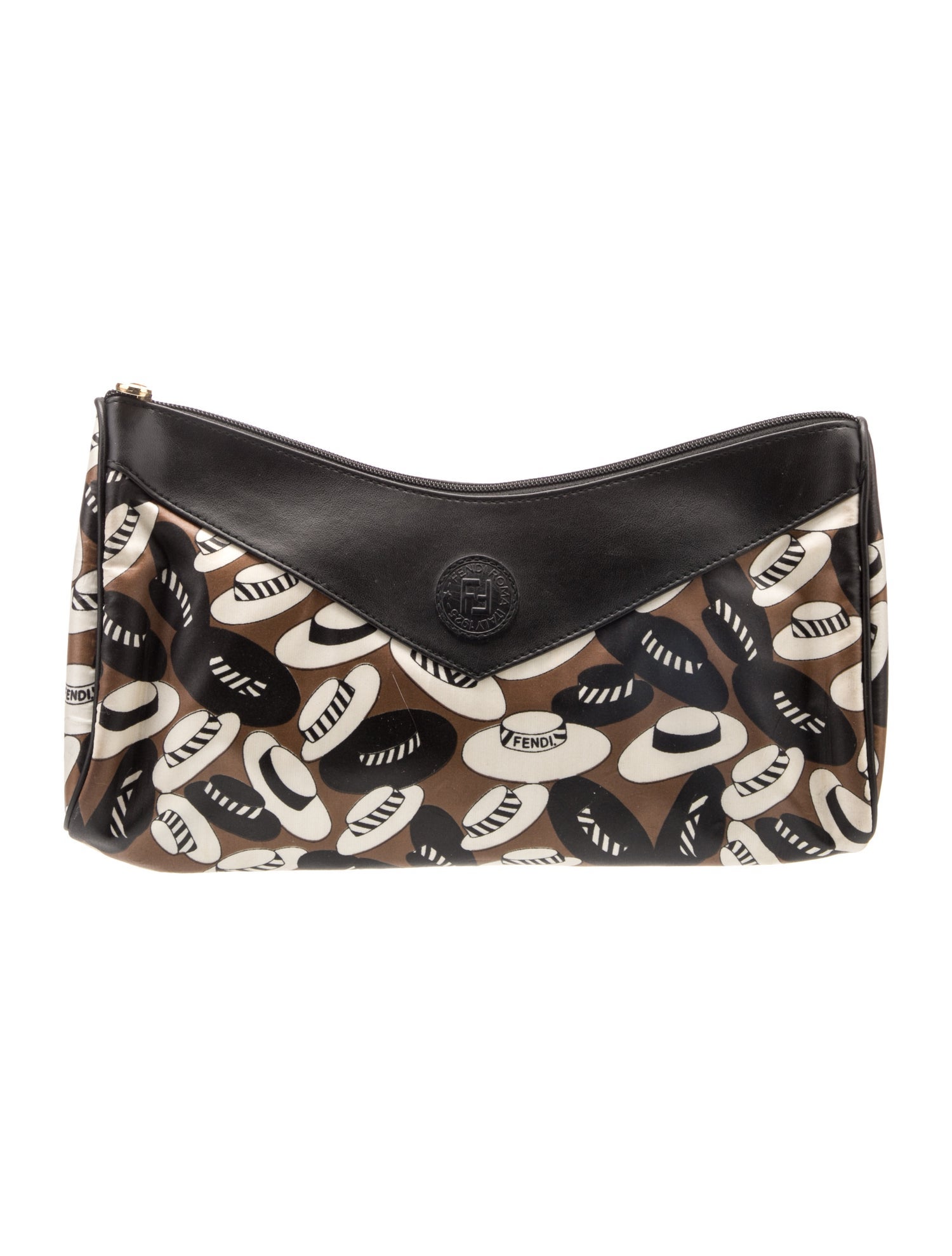 Fendi Leather Clutch