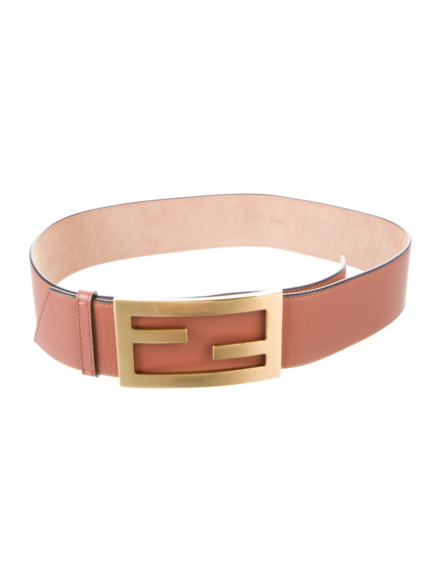 Fendi Wide Leather Belt Kit