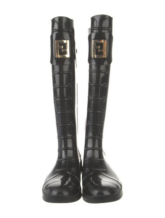 Fendi Rubber Rain Boots