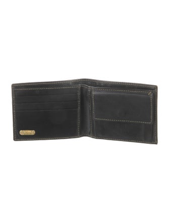 Fendi Pequin Pattern Bifold Wallet