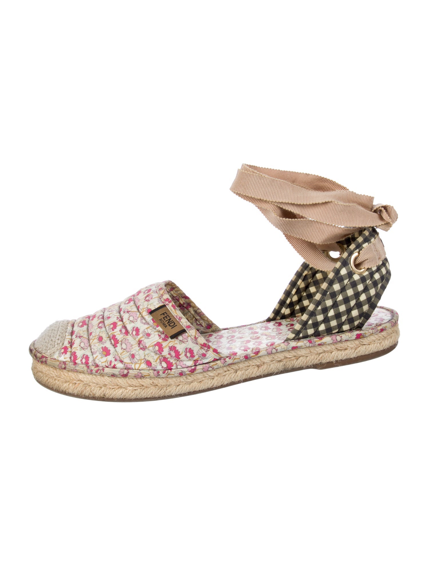 Fendi Printed Espadrilles