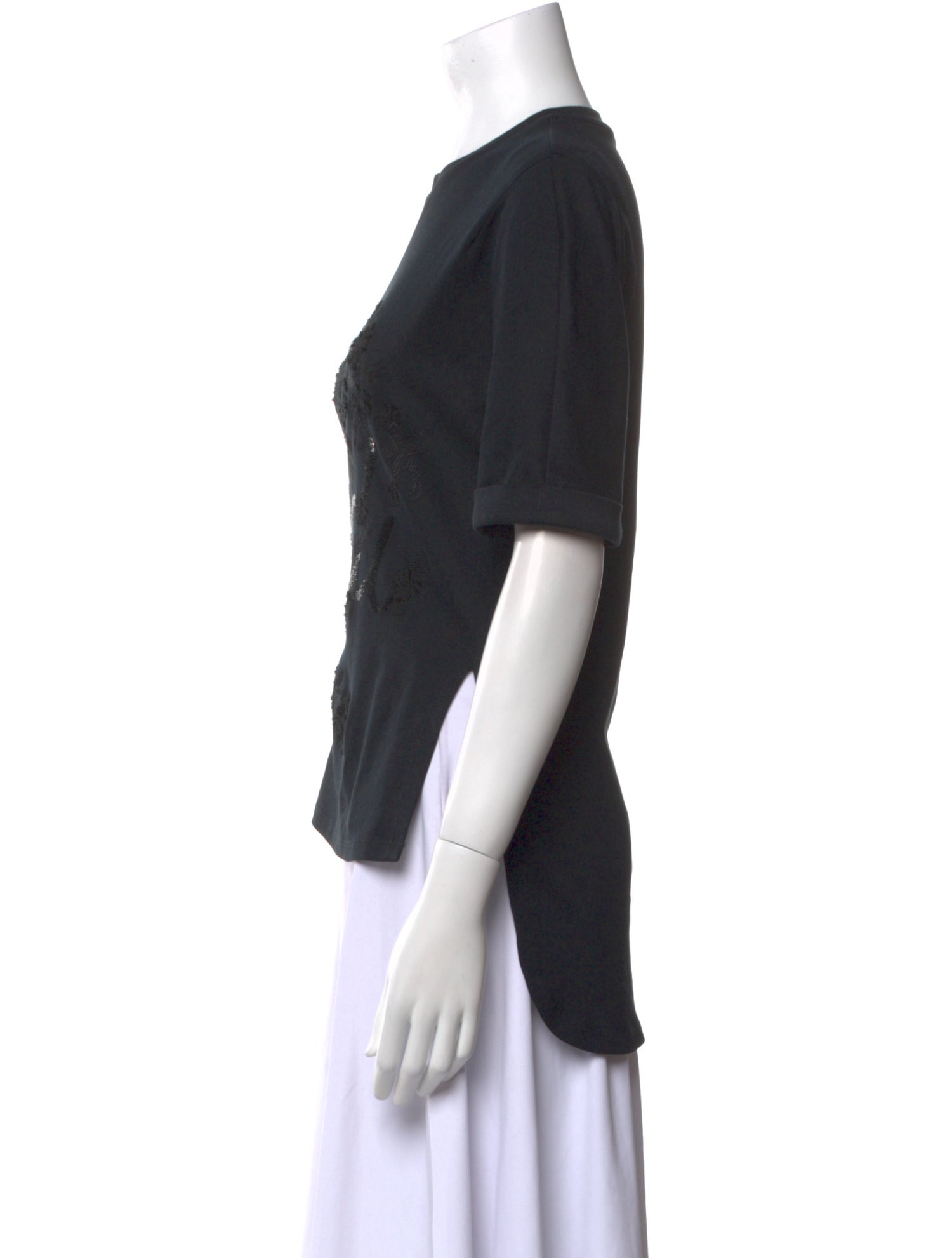 Fendi Crew Neck Short Sleeve T-Shirt