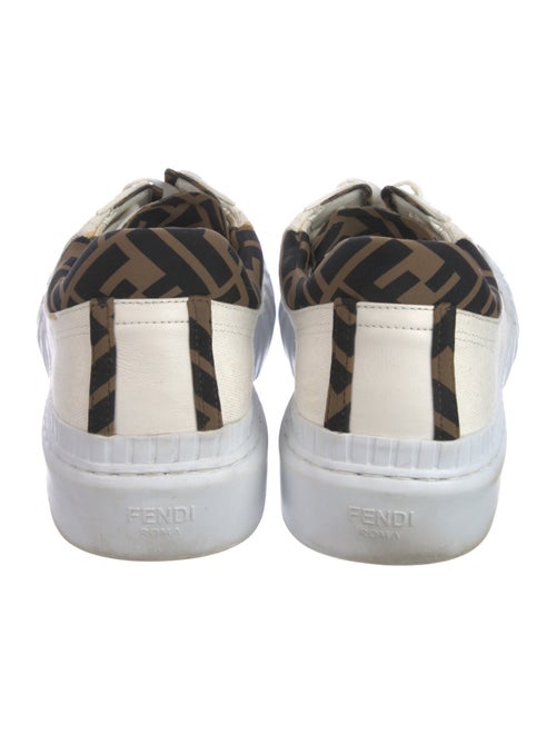 Fendi Zucca FF Logo Canvas Sneakers