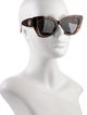 Fendi Zucca FF Logo Cat-Eye Sunglasses