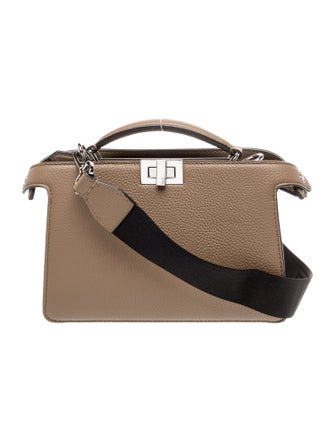 Fendi Leather Peekaboo Mini