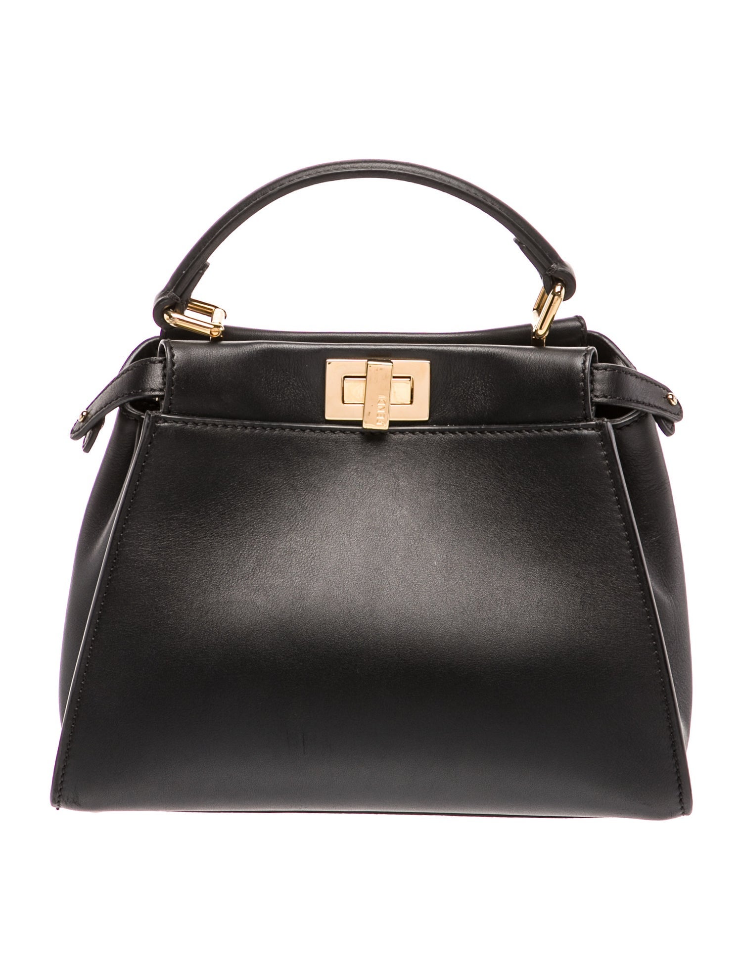 Fendi Leather Peekaboo Mini 2023