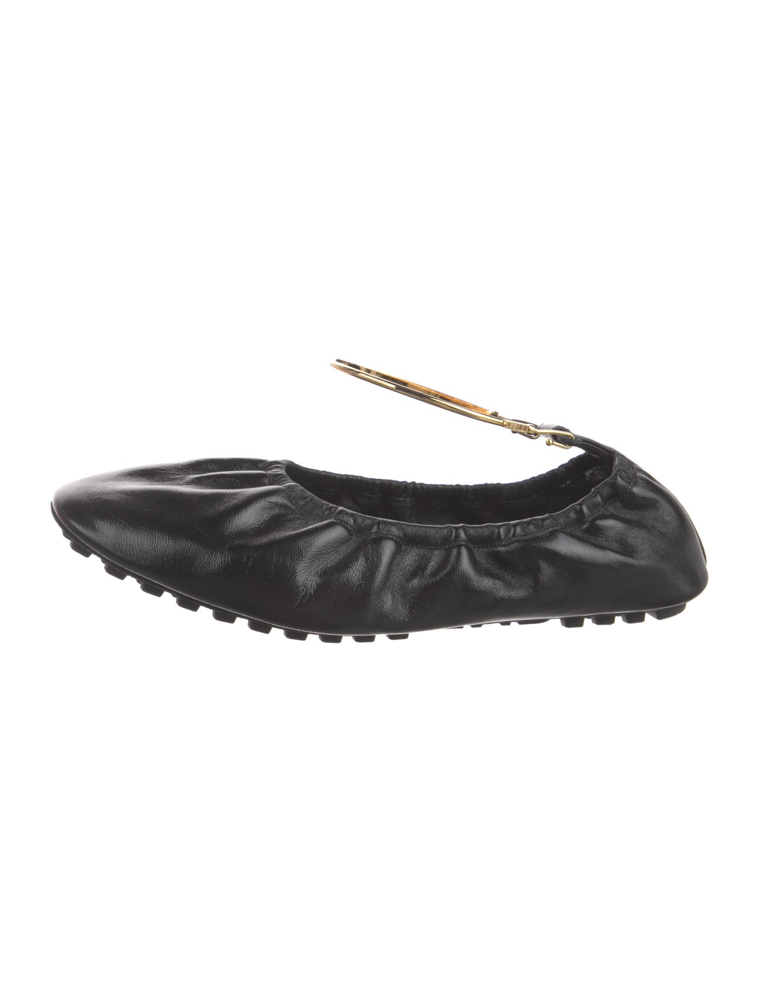 Fendi Leather Ballet Flats