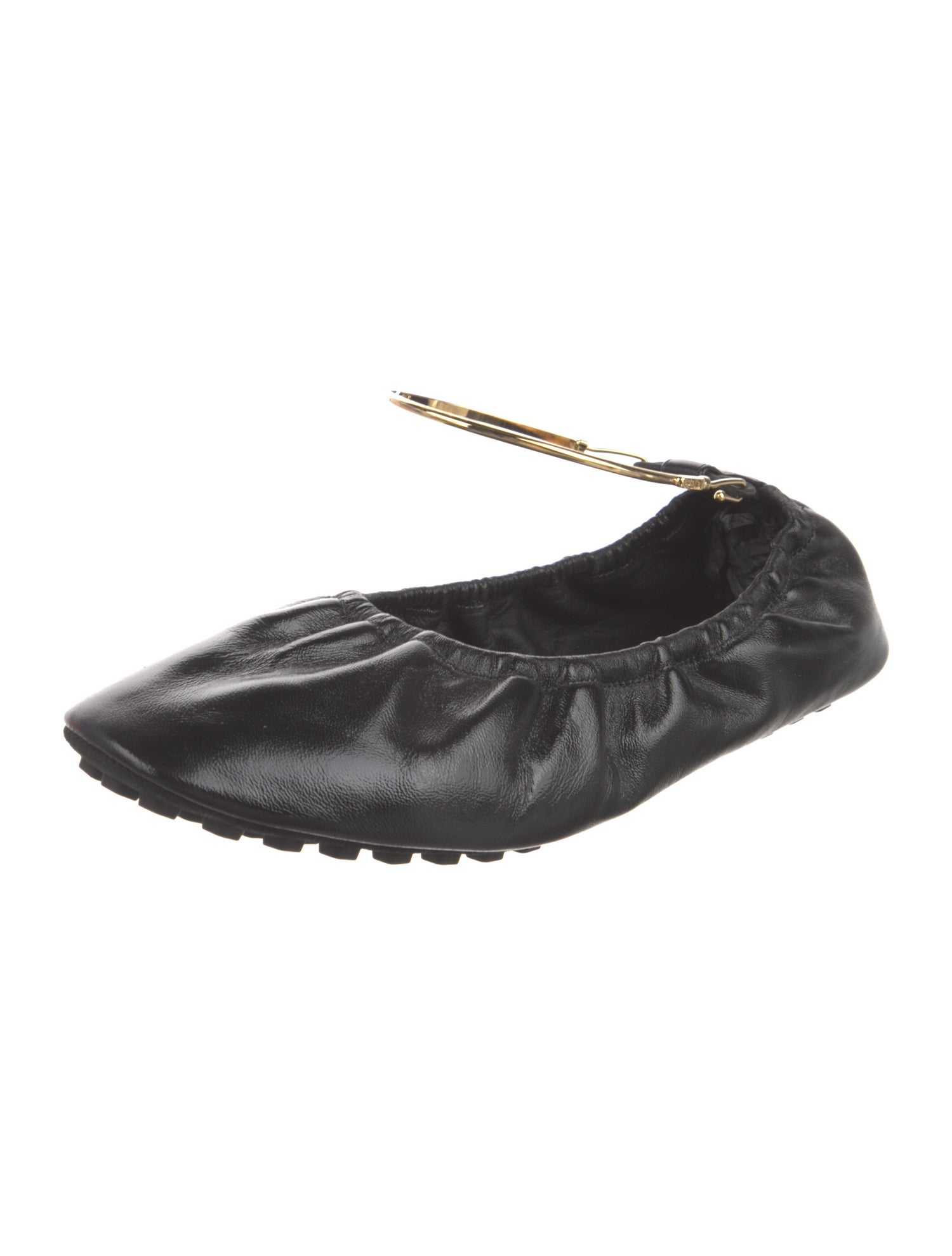 Fendi Leather Ballet Flats