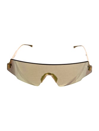 Fendi Shield Mirrored Sunglasses