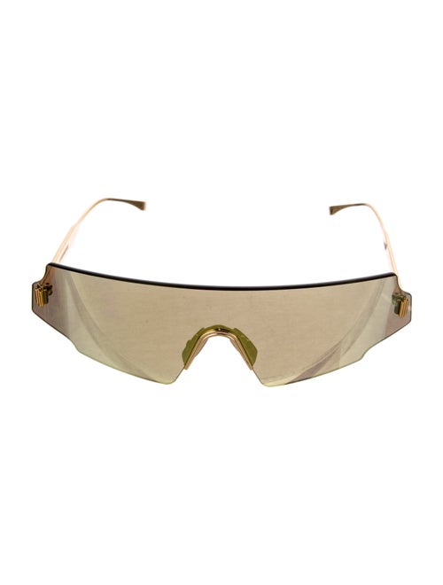 Fendi Shield Mirrored Sunglasses