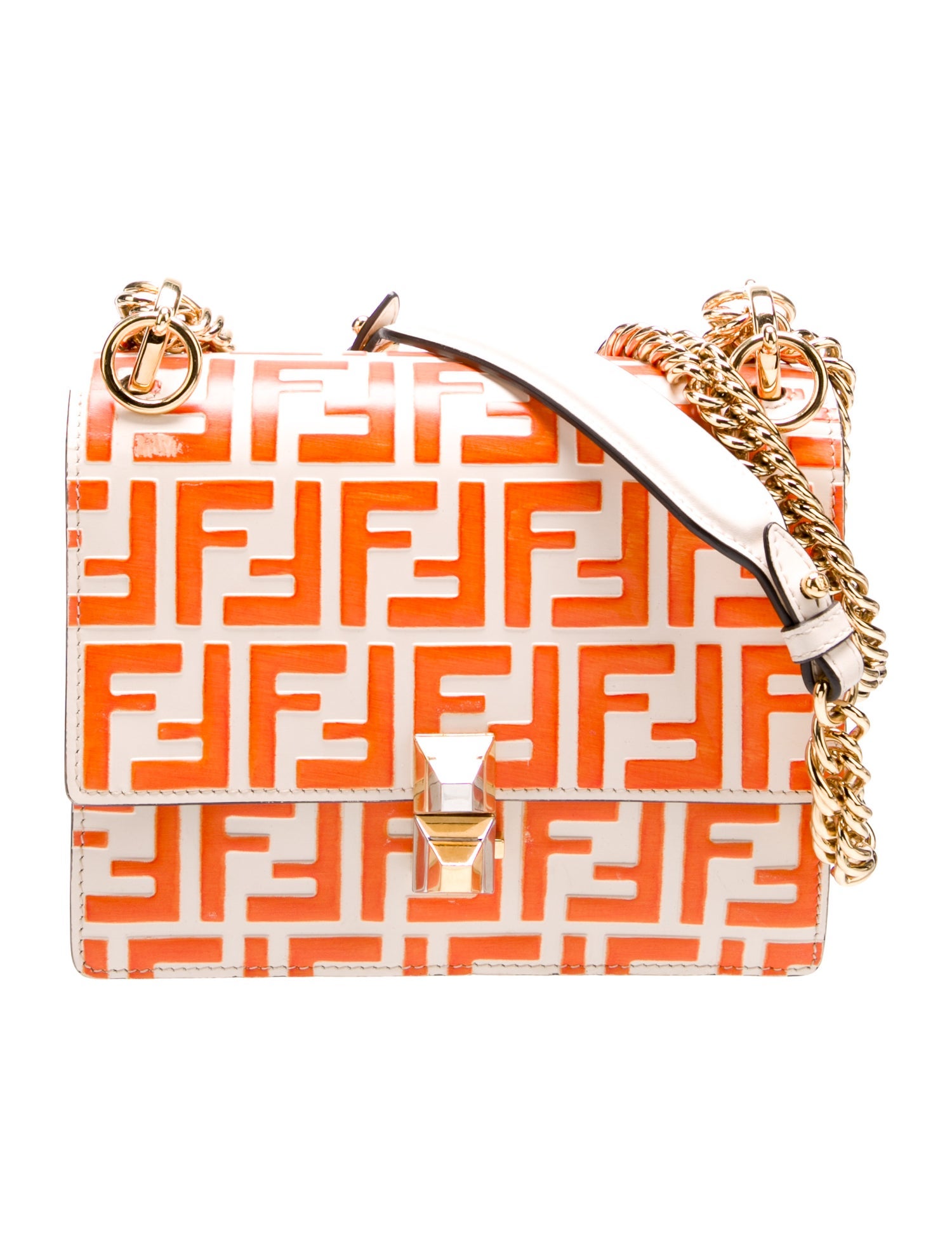 Fendi Leather Kan I Small